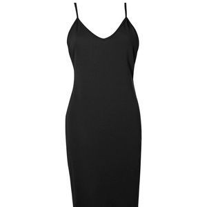 Strappy Low Back Ring Midi Dress